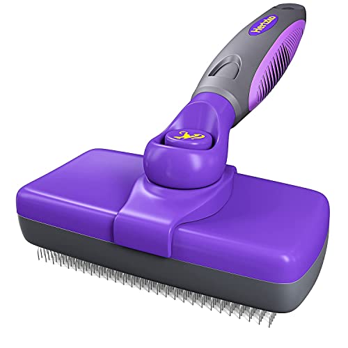 Hertzko self-cleaning slicker brush for dogs